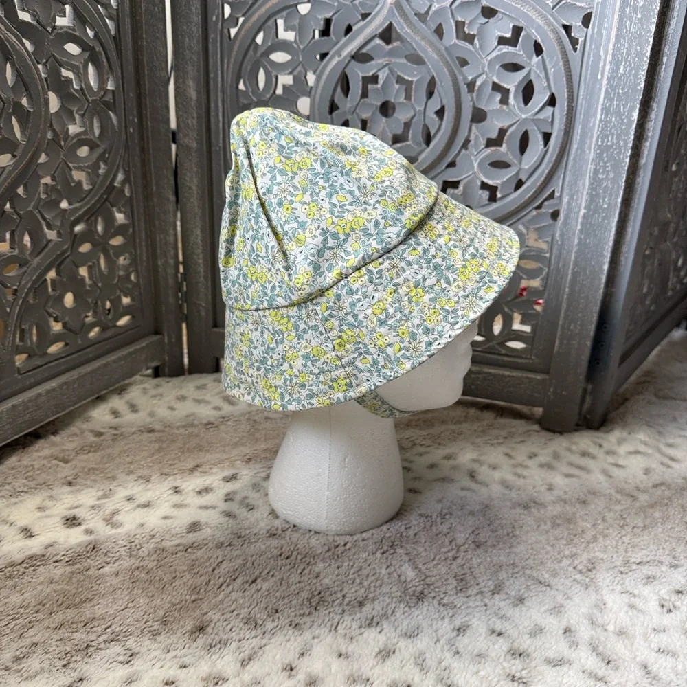 Zara pastel floral bucket hat girls OS waterproof outdoor beach girlhoodcore